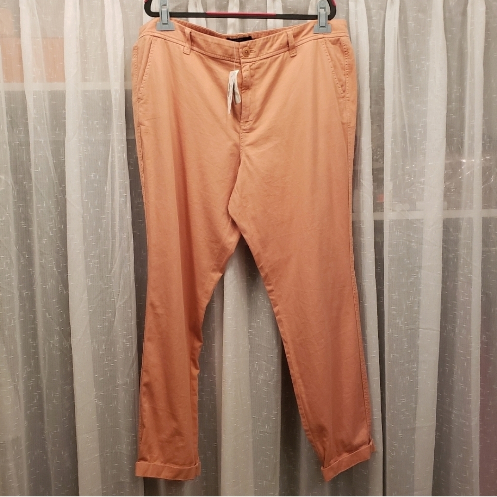 J. Crew Chino Pants Orange Size 16 T NWT